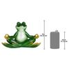 Design Toscano Strike a Pose Zen Yoga Frog Statue QM13096